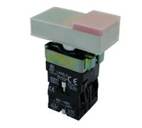 Interrupteur à bouton-poussoir double tête étanche et lumineux avec LED intégrée couvercle de protection SB2 LA68B XB2BW9485 Ø22 mm(110 V)