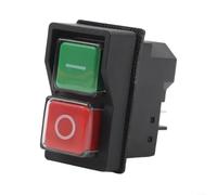 Interrupteur à bouton-poussoir électromagnétique 4/5 broches pour modèles KJD17 KLD28, interrupteur de sécurité étanche IP55, fonction de frein à coupure double pôle, durabilité de cycle de 500 000