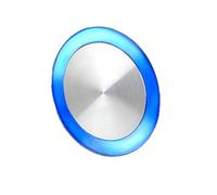 Interrupteur à bouton-poussoir encastré de 10 mm de hauteur, marche/arrêt, for éclairage, ordinateur de voiture, alimentation, sans fixation, 1 pièce(3,Lock Fixation)