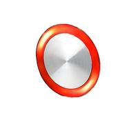 Interrupteur à bouton-poussoir encastré de 8 mm de hauteur, marche/arrêt, for éclairage, voiture ou ordinateur, sans fixation, 1 pièce(8,Self locking)