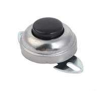 Interrupteur à bouton-poussoir étanche 12 V pour voiture bateau piste démarrage moteur momentané montage encastré bornes à vis en plastique ABS et construction en métal