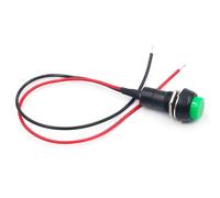 Interrupteur À Bouton-Poussoir Étanche De 12mm, Petit Circuit De Voiture, Fil De Haut-Parleur Électrique, Mini Bateau, Ligne Ronde Pbs-11b Pbs-33b