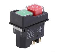 Interrupteur à bouton-poussoir fiable compatible avec YH02A pour KLD28A, dispose d'un design étanche, parfait pour les machines de tour