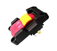 Interrupteur à bouton-poussoir HY18-32 DPDT, verrouillage clé, 20 A, 2 H-P, 4 broches, languette Controls Switches