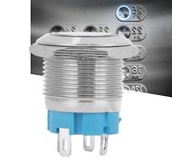 Interrupteur à bouton-poussoir, IP65 Étanche Pratique Robuste Interrupteur à bouton-poussoir de réinitialisation pour les lieux de travail à usage général pour l'usine à usage professionnel
