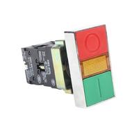 Interrupteur à bouton-poussoir lumineux carré double XB2 BW8365 xb2-bw8365 Interrupteur à bouton-poussoir lumineux carré double(AC220V)