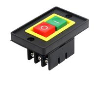 Interrupteur à bouton-poussoir marche/arrêt 380 V 2 kW E/S, 6 bornes à vis, panneau grand/petit QCS1(Small Panel)