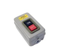 Interrupteur à bouton-poussoir marche-arrêt avec boîte, 220V/380V, triphasé, 3P, for machine de découpe, 3,7 kw/7,5 kw, remplacement de BS-230, BS 230B3 (Color : 7.5kw)