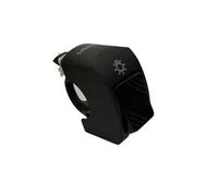 Interrupteur à bouton-poussoir marche/arrêt de 22 mm, 12 V, connecteur de montage sur guidon de 2,5 mm pour VTT, vélo électronique, scooter, moto, compatible avec les pièces de moto automobile.(Black)