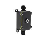 Interrupteur à bouton-poussoir métallique 20 A, étanche IP66, en acier inoxydable, for câble d'alimentation extérieur, boîte de jonction marche/arrêt marine(A-white,MOMENTARY,110V-220V)