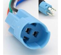 Interrupteur à bouton-poussoir métallique avec témoin lumineux, tête plate 16 mm, réarmement automatique, momentané, 5 V, 12 V, 24 V, 220 V, 1 pièce(Switch socket,48V)