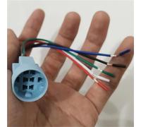 Interrupteur à bouton-poussoir momentané/à verrouillage en métal alumine noir de 19 mm avec témoin d'alimentation LED(Switch socket,Momentary,5V)