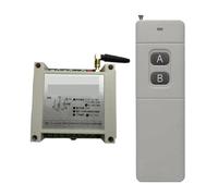 Interrupteur à Bouton Poussoir Pour Grue Relais 30 A 250 V 380 V 2 Canaux RF Télécommande Sans Fil Télécommande De Sécurité For Moteur De Pompe Haute Puissance