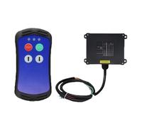 Interrupteur à Bouton Poussoir Pour Grue Télécommande Industrielle À 2 Boutons For Hayon De Camion, Télécommande Sans Fil For Grue, DC 10 V, 12 V, 24 V(1T 1R,DC-AC 12-24V)