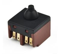 Interrupteur à bouton poussoir pour meuleuse d'angle, plastique et métal, 2,5 x 2,5 cm, interrupteur de rechange pour meuleuse d'angle 100 accessoires