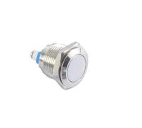 Interrupteur à bouton-poussoir rond 12 mm, 16 mm, 19 mm, 22 mm, 1NO(16mm Flat)