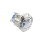 Interrupteur à bouton-poussoir rond 12 mm, 16 mm, 19 mm, 22 mm, 1NO(19mm spherical)