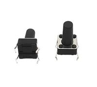 Interrupteur à bouton-poussoir tactile 5 boutons-poussoirs micro 6 * 6 (6x6x4,3/4,5/5-16/17 mm) à 4 broches, 12 V CC, 50 mA, à contacteur vertical(K018b003-4.5mm)