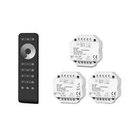 Interrupteur à bouton-poussoir variateur LED 0/1-10 V CA 110 V 220 V(3xL1(WT) RS1)