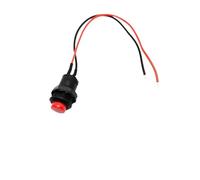 Interrupteur à bouton rond 12 mm avec câble de 20 cm, autobloquant ou non, DS-428/427/425, à réarmement automatique (lot de 5/20/100 pièces).(Self Locking Red,5PCS)