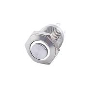 Interrupteur à bouton rond de 12 mm de haut, lumière LED à réinitialisation automatique 3 V 5 V 6 V 12 V 24 V(WHITE,RESET_3-6V)