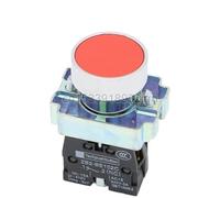 Interrupteur à bouton XB2 à réinitialisation automatique, petite tête de champignon, arrêt d'urgence, bouton de 22 mm, démarrage par clé, mise sous tension, XB2-BS542 XB2-BA31 XB2-BD33(XB2-BC31 GREEN)