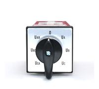 Interrupteur à came de conversion de mesure de voltmètre haute tension LW12-16/YH5.3 500 V 16 A 7 positions 3 pôles 12 vis