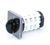 Interrupteur à came de transfert triphasé SZL9-32/4 1-0-2 32 A AC 440 V, trois positions, quatre phases, argent - Interrupteur de fin de course for usage électrique