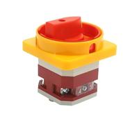 Interrupteur à came rotatif 2 positions, 16 A, cadenas, bouton d'alimentation, coupure de circuit, 1 pôle, 4 vis, LW12-16/1GS