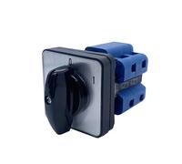 Interrupteur à came rotatif 32 A, 0-1, 3P, 380 V, coupure de courant, commande principale, charge, transfert, isolateur