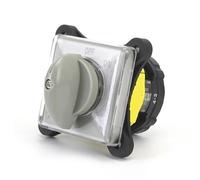 Interrupteur à came rotatif argenté à trois positions SZW25-25/1.SVHC 25 A unipolaire ON-OFF-ON - Interrupteur de fin de course durable et polyvalent