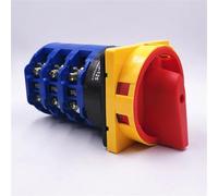 Interrupteur à came rotatif de coupure courant YMW26 LW26GS-125/04-3 Sélecteur commande principal disjoncteur charge triphasé six fils 125 A