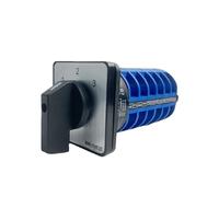 Interrupteur à came rotatif électrique 3 positions, 32 A, 660 V, 6 pôles, LW26-32 YMW26-32/6