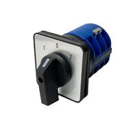 Interrupteur à came rotatif électrique YMW26-32 5,5 N/3, commande avant et arrière, tripolaire, 3 positions, 32 A, 690 V, 1 pièce