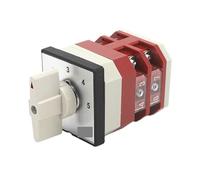 Interrupteur à came rotatif LW12-16/F5672.2 16 A 5 positions pôles 8 vis