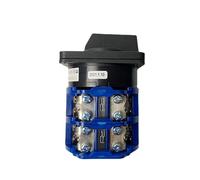 Interrupteur à came rotatif LW26-160A, bipolaire, 8 bornes, double commande d'alimentation, multiposition, 160 A, 690VYMW26-160/2(OFF-ON)