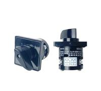 Interrupteur à came rotatif manuel à verrouillage, 2 positions, ON-ON, 4 bornes, 1 pôle, 20 A, HZ5B-20/1