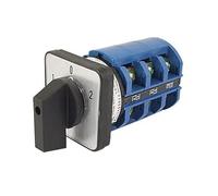 Interrupteur à came rotatif marche/arrêt/marche à 12 bornes CA 380 V 63 A Controls Switches