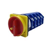 Interrupteur à came rotatif universel à quatre sections, type cadenas, protection des doigts, LW28 YMW26GS-160A, LW26GS-160/4