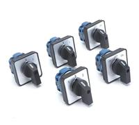 Interrupteur à came unipolaire SZW26/LW26-20 OFF-ON ON-OFF-ON 012 01 102 20 A 660 V 64 x 64 x 48 mm 1 pièce(C02.1 0 1 64X64mm)