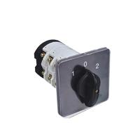 Interrupteur à cames 125 A YMZ12-125/3 Verrouillage 690 V 3 pôles Double commande d'alimentation 3 positions Contact argenté Interrupteur inverseur rotatif