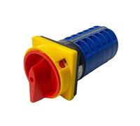 Interrupteur à cames 690 V 32 A 6 pôles avec cadenas, commutateur rotatif de transfert marche/arrêt, borne à 2 positions, arrêt d'urgence LW26GS YMW26-32/6GS