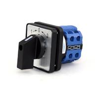 Interrupteur à cames de transfert bipolaire à trois positions SZW26 20 A 660 V - 64 x 64 mm, 48 x 48 mm, inverseur momentané(B202.2 1 0 2 48x48mm)