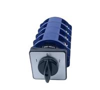 Interrupteur à cames inverseur 250 A LW26-250/4, alimentation universelle à trois vitesses, quatre fils, double, 1 pièce
