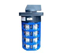 Interrupteur à cames LW26-125/4 2/3/4/5 positions 125 A 690 V, sélecteur de conversion rotatif monter soi-même, 16 bornes vis, contact argenté LW28 YMW26(01)