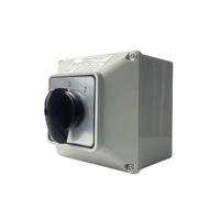 Interrupteur à cames LW26-63A avec boîtier, bouton principal de commutation, 690 V, 63 A, boîtier étanche unipolaire, rotatif, YMW26-63/1M(Switch box 101 Reset)