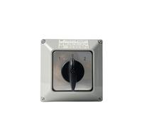 Interrupteur à cames LW26-63A avec boîtier, bouton principal de commutation, 690 V, 63 A, étanche unipolaire, rotatif, YMW26-63/1M(Switch with box 01)