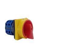 Interrupteur à cames LW26GS-20/04-2, 2 positions, verrouillage par cadenas, inverseur, isolateur rotatif, sélecteur de déconnexion, contact argenté, 20 A, 690 V(Large Panel)