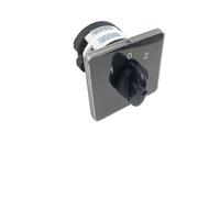 Interrupteur à cames rotatif 50 A, 2 pôles, 8 bornes, disjoncteur de sélection de transfert universel, position optionnelle YMZ12-50/2(1-0-2)