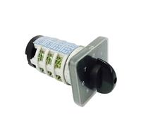 Interrupteur à cames rotatif 7 positions, quatre pôles, 20 A, démarreur électronique manuel, contrôle de machine, sélecteur électrique haute tension LW31 YMZ12-20/4